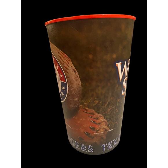 Texas Rangers World Series 2010 Cup Large Plastic Collectible MLB Fall Classic - Picture 4 of 6
